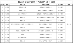 烟台市最新房地产项目“