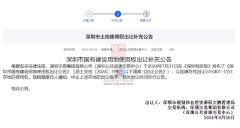 大鹏新区商业用地交易中