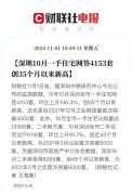 10月深圳楼市一二手共计达