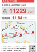 番禺区亚运大道地块竞拍