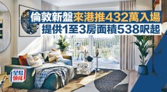 伦敦新盘来港推432万入场