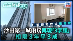 沙田第一城两房再现3字头