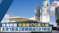 珠海新盘来港推176万入场
