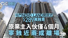 屯门NOVO LAND开放式289万蚀