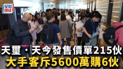 天玺. 天今发售价单215伙