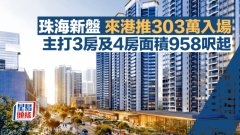 珠海新盘来港推276万入场