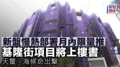 新盘慢热部署月内限量推