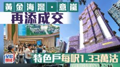 黄金海湾. 意岚再添成交